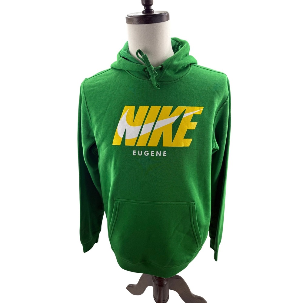 Nike Club Fleece Hoodie Eugene‎ Oregon Colors Mens Medium NEW